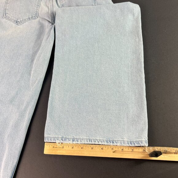 Rails Jeans Women's 26x26* Angeleno Crop Ultra Wide Leg Light Blue Denim Tag 24 - Picture 11 of 16